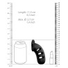 MANCAGE Cage de chasteté en silicone ManCage Modèle 21 - 11.5 x 3.5cm